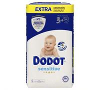 Shein Pañales Dodot Sensitive Extra Talla 3+ (56 Uds.)