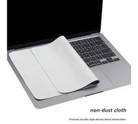 Shein Paño de limpieza de pantalla de fibra ultrafina compatible con portátiles MacBook de 13/15/16 pulgadas Air/Pro, protección contra el polvo y alfombril