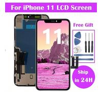 Shein Pantalla Incell compatible con iPhone 11, ensamblaje de pantalla LCD con digitalizador de pantalla táctil sin píxeles muertos, compatible con la panta