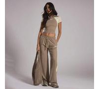 Shein Pantalón jogger de pierna recta y tiro medio para deporte, actividad, entrenamiento, pádel, tenis, pickleball, gimnasio, fitness