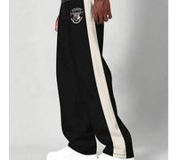 Shein Pantalones casuales con cordón versátil con iconos de Harry Potter para hombres, Harry Potter