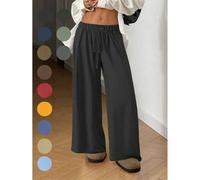 Shein Pantalones casuales de dama apropiados para citas, uso estudiantil y viajes diarios, lanzados en el otoño y principios del otoño de 2025. Básicos vers