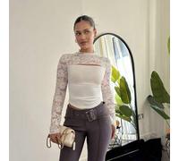 Shein Pantalones casuales de unicolor gris de twill elástico con rayas de palillo, estilo de negocios casuales para mujer, estilo de dinero viejo para mujer