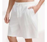 Shein Pantalones cortos casuales para hombre de unicolor con cintura con cordón y bolsillos inclinados Día del Padre - Una guía de regalos para el Día del P