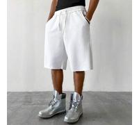 Shein Pantalones cortos casuales y sueltos para hombres, adecuados para uso casual diario, salidas de fin de semana, reuniones con amigos, viajes y otras ac