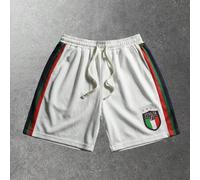 Shein Pantalones cortos deportivos casuales con estampado del escudo de la Copa Mundial 2026 para hombres