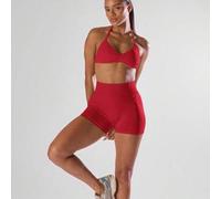 Shein Pantalones cortos mini de cintura alta, cómodos y activos para hacer ejercicio, ir al gimnasio, correr, jugar al pádel, tenis y pickleball