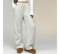 Shein Pantalones de chándal de pierna suelta a juego para niñas preadolescentes, casuales y de moda para uso diario