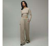 Shein Pantalones de estar por casa con cintura gruesa, para vacaciones, aeropuerto, actividades casuales, pádel, tenis, pickleball, vuelta al colegio