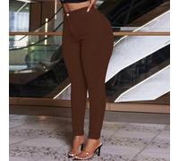 Shein Pantalones de mezclilla elásticos todo a juego talla grande con estilo de dinero antiguo