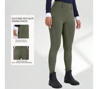 Shein Pantalones ecuestres, pantalones de montar para mujer con control de abdomen, de cintura alta, antideslizantes y resistentes a la abrasión, con asient