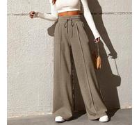 Shein Pantalones rectos casuales sueltos de moda para mujeres de talla grande