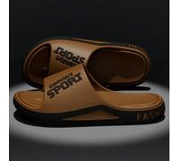 Shein Pantuflas suaves y cómodas para uso unisex en exteriores, con suela antideslizante y duradera, ideales para parejas en interiores como dormitorio, sal