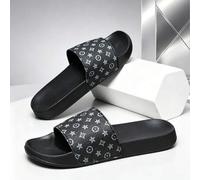 Shein Pantuflas talla 39-48 para tallas grandes, zapatos casuales cómodos para exteriores, pantuflas livianas antideslizantes, resistentes al desgaste y tra