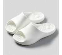 Shein Pantuflas unisex con soporte de arco y masaje de puntos de acupresión, pantuflas cómodas para pareja para interiores