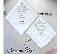 Shein Pañuelo de boda personalizado, un regalo para que la novia se seque las lágrimas de alegría, adecuado para la despedida de soltera, el día de la madre