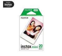 Shein Papel fotográfico mini, 20 hojas, borde blanco, para mini 7+/11/40/90/Evo/12/41 Polaroid blanco