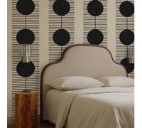 Shein Papel tapiz contemporáneo audaz - Revestimiento de pared geométrico abstracto despegable y adherible o tradicional en colores personalizados