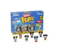 Shein Paquete de 4 figuras Funko Bitty Pop Sorcerer Mickey, Dale, Princess Minnie, Mystery Mini Vinyl con estantería de exhibición - Juego de figuras colecc