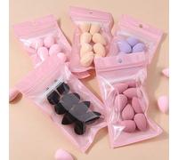 Shein Paquete de 8 piezas de esponjas de maquillaje mini, aplicador de precisión para corrector, cobertura de ojeras y difuminado de corrector de manchas