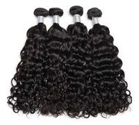 Shein Paquete de cabello humano ondulado de 36 pulgadas, cabello virgen sin procesar, cabello ondulado y húmedo económico, oferta especial de 1/3/4 paquetes