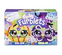 Shein Paquete de Furblets Fierce & Fabulous de Furby, Greenie-Meanie y May-May con 45 sonidos cada uno, juguetes de peluche electrónicos para niñas y niños