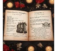 Shein Paquete de hechizos de la vieja bruja - 49 tarjetas de hechizos, 66 páginas de magia de brujería antigua escrita a mano para tu libro de hechizos Wicc