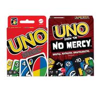 Shein Paquete de juego de cartas UNO de Mattel: Super Mario, Minecraft, Harry Potter, Transformers, No Mercy y versiones Flip - 6 mazos temáticos oficiales
