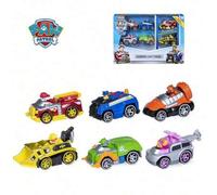 Shein Paquete de regalo de 8 piezas de coches de juguete de aleación Paw Patrol Dino Rescue - Colección exclusiva de vehículos de rescate de dinosaurios