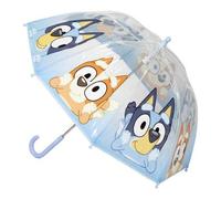 Shein Paraguas Burbuja Bluey y Bingo Azul Claro Niño Entrega 24/48 Horas - Envío Desde España