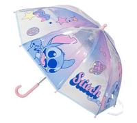 Shein Paraguas Burbuja Stitch Planet Rosa Niña Entrega 24/48 Horas - Envío Desde España