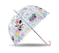 Shein Paraguas Campana Transparente Minnie Mouse Mermaid Entrega 24/48 Horas - Envío Desde España
