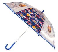 Shein Paraguas F.C Barcelona Diseño Infantil, Plegable y Con Varillas Reforzadas y Tamaño 48 cm - Paraguas F.C Barcelona Apertura y Cierre Manual, Licencia