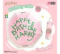 Shein Paraguas Negro de la Familia Harry Potter Hagrid, Gran Cubierta, UPF 50+, Adecuado para la Escuela, el Trabajo, el Exterior y el Uso Diario