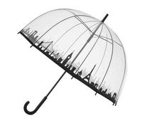 Shein Paraguas Plegable Transparente, Automático, Ø85 cm, Estructura de Acero, Resistente al Viento-Skyline. Entrega 24/48h a España Peninsular