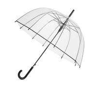 Shein Paraguas Plegable Transparente, Automático, Ø85 cm, Estructura de Acero, Resistente al Viento-Transparente. Entrega 24/48h a España Peninsular