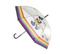 Shein Paraguas Transparente Mickey Mouse Pride Entrega 24/48 Horas - Envío Desde España