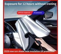 Shein Parasol Universal para Parabrisas de Coche, Paraguas Parasol para Parabrisas de Coche Mejorado, Instalación Fácil y Almacenamiento Plegable, Adecuado