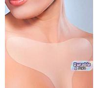 Shein Parche de silicona antiarrugas - Parche antiarrugas para el pecho, para usar de noche - Reutilizable, deja la piel suave y revitalizada - Reduce los s