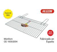 Shein - Parrilla Barbacoa 66X40Cm Simple Zincada Diseño Resistente y Estable | Parrilla Barbacoa Superficie Amplia de Cocción, Fácil de Montar y Limpiar e I