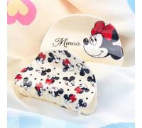 Shein Pasadores de pelo grandes de Minnie Mouse, pinzas para el pelo de acrílico con diseño de dibujos animados de Disney, adorables sujetadores de pelo par