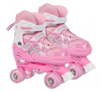 Shein Patines De Ruedas Talla S/M 4 Ruedas Tamaño Ajustable Ruedas De PVC No Intermitentes Patines De Hielo para Principiantes