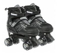 Shein Patines De Ruedas Talla S/M 4 Ruedas Tamaño Ajustable Ruedas De PVC No Intermitentes Patines De Hielo para Principiantes