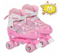 Shein Patines para niños - Talla M (32-37) - Ajuste con botones - Patines de doble hilera, tejido de malla transpirable - Selección multicolor