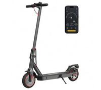 Shein Patinete eléctrico iScooter i9 con neumático de nido de abeja de 8,5 pulgadas, motor de 350W, batería de 7,5Ah, velocidad máxima de 30 km/h, color neg