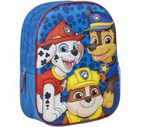 Shein Paw Patrol 3D, Mochila Infantil de La Patrulla Canina Unisex niños, Azul, Pequeña