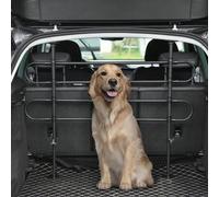 Shein PawHut Separador de Coche para Perros Ajustable en Ancho y Altura 87-135 x 60-105 cm Reja de Protección Universal de Acero para Maletero Equipaje Auto