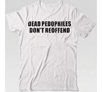 Shein PAYEAH Hot Dead Do Not Reoffend - Camiseta unisex negra con el mejor mensaje (artículo individual), 100 % algodón, 220 g