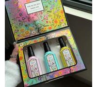 Shein PEACH JO+ Juego de regalo de 3 piezas de bruma de fragancia floral, edición limitada de ambientador de aromaterapia para uso en interiores y exteriore