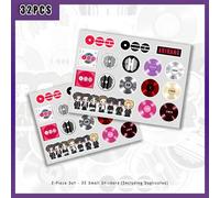 Shein Pegatinas de vinilo ARIRANG BT/S RM Jin J-Hope Jimin V K-Pop Comeback para portátil, funda de teléfono, equipaje, botella de agua, diario, regalo de f